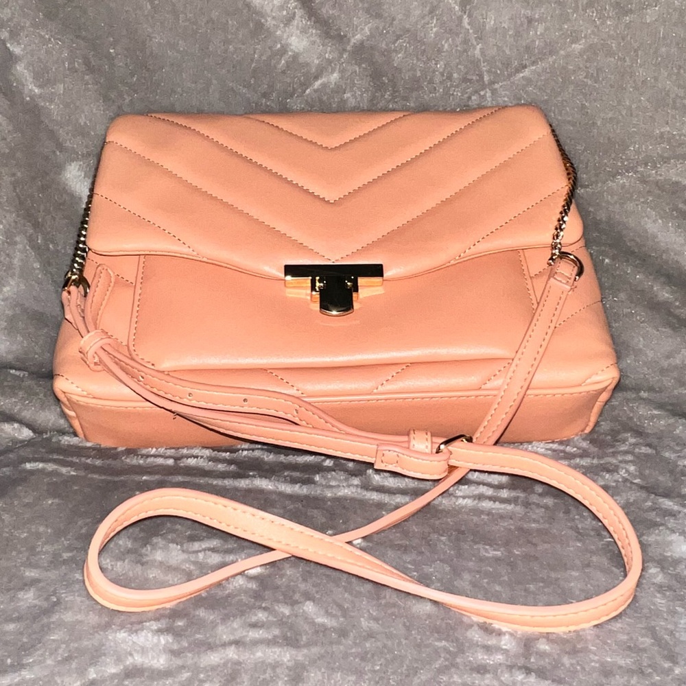 NWT A new day clutch coral